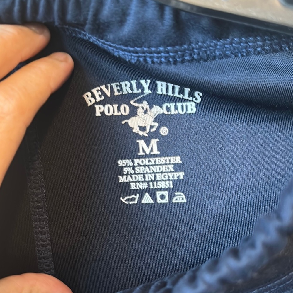 Beverly Hills Polo Club Navy Blue Polo Shirt